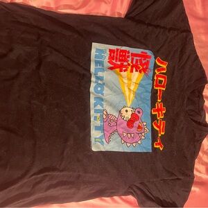 Hello Kitty Black T-Shirt